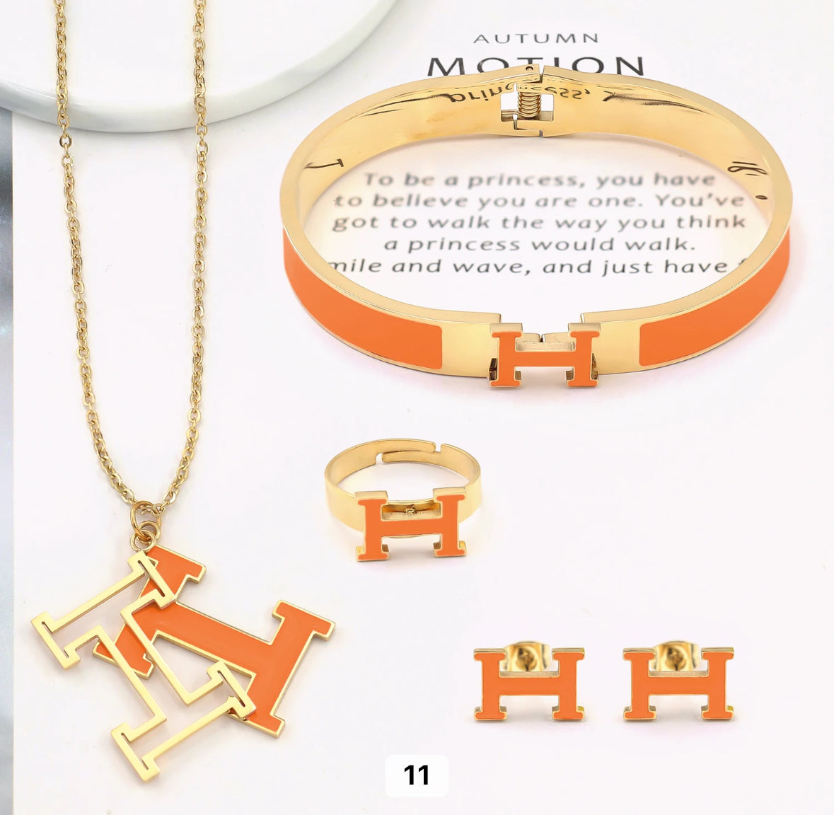 Hermes Jewelry Set